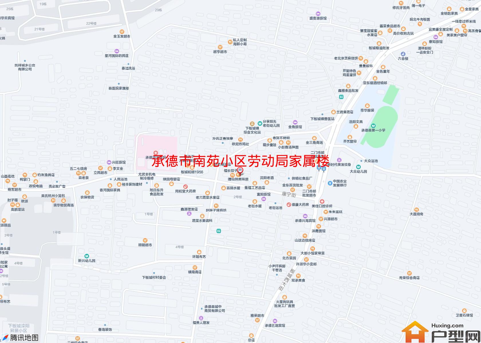 南苑小区劳动局家属楼小区 - 户型网