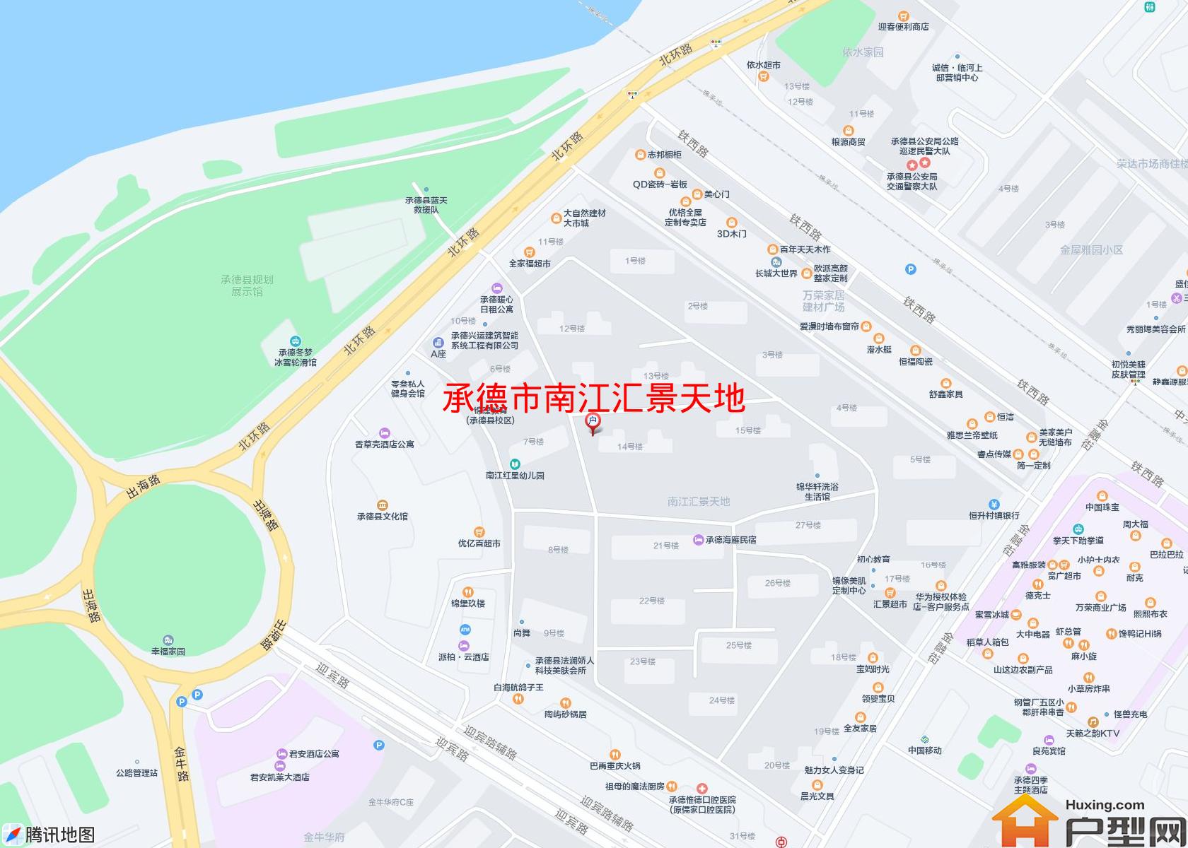 南江汇景天地小区 - 户型网