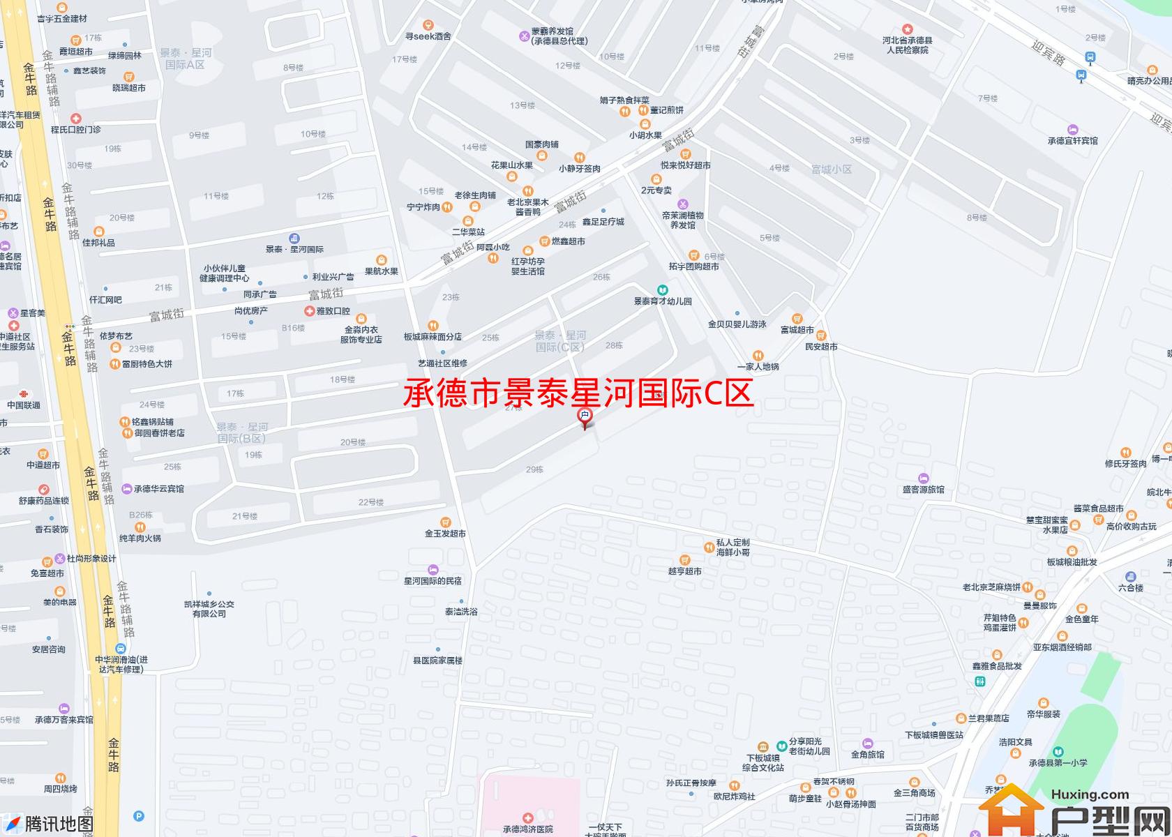 景泰星河国际C区小区 - 户型网