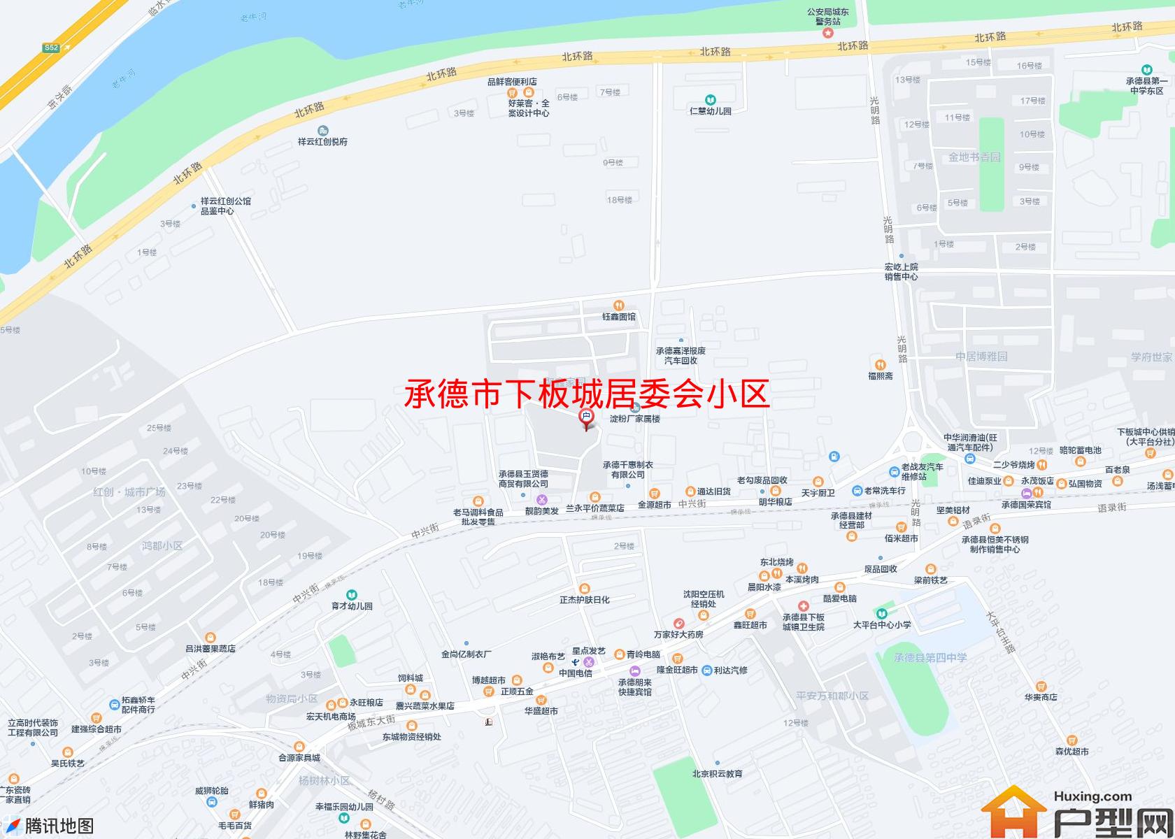下板城居委会小区小区 - 户型网