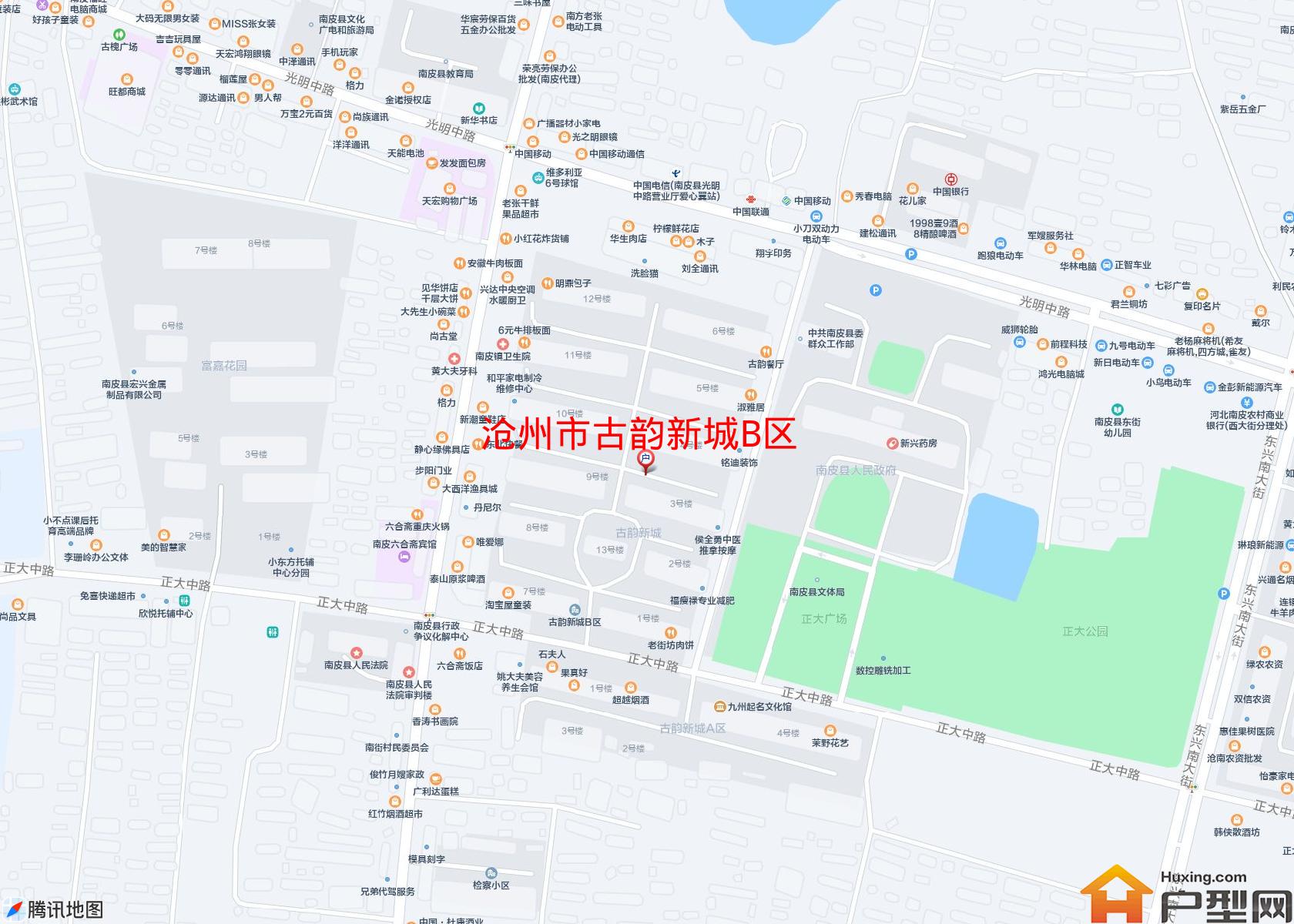 古韵新城B区小区 - 户型网