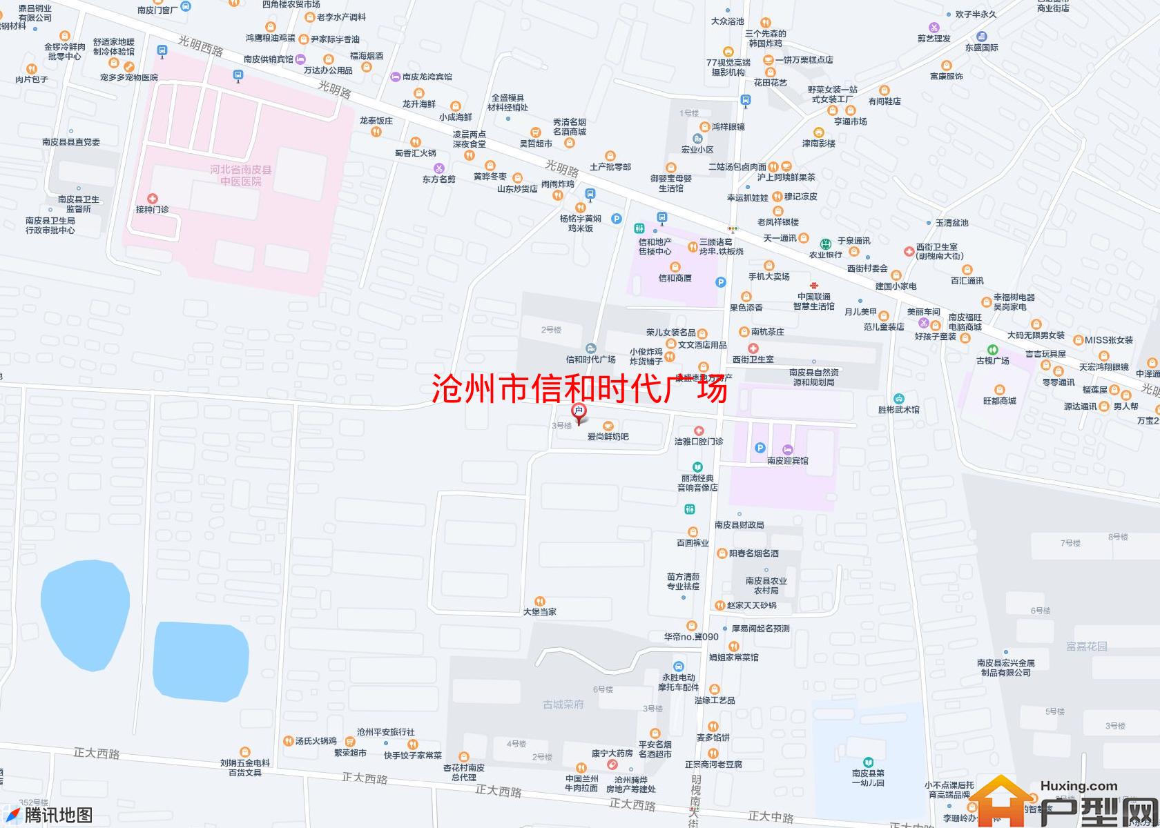 信和时代广场小区 - 户型网
