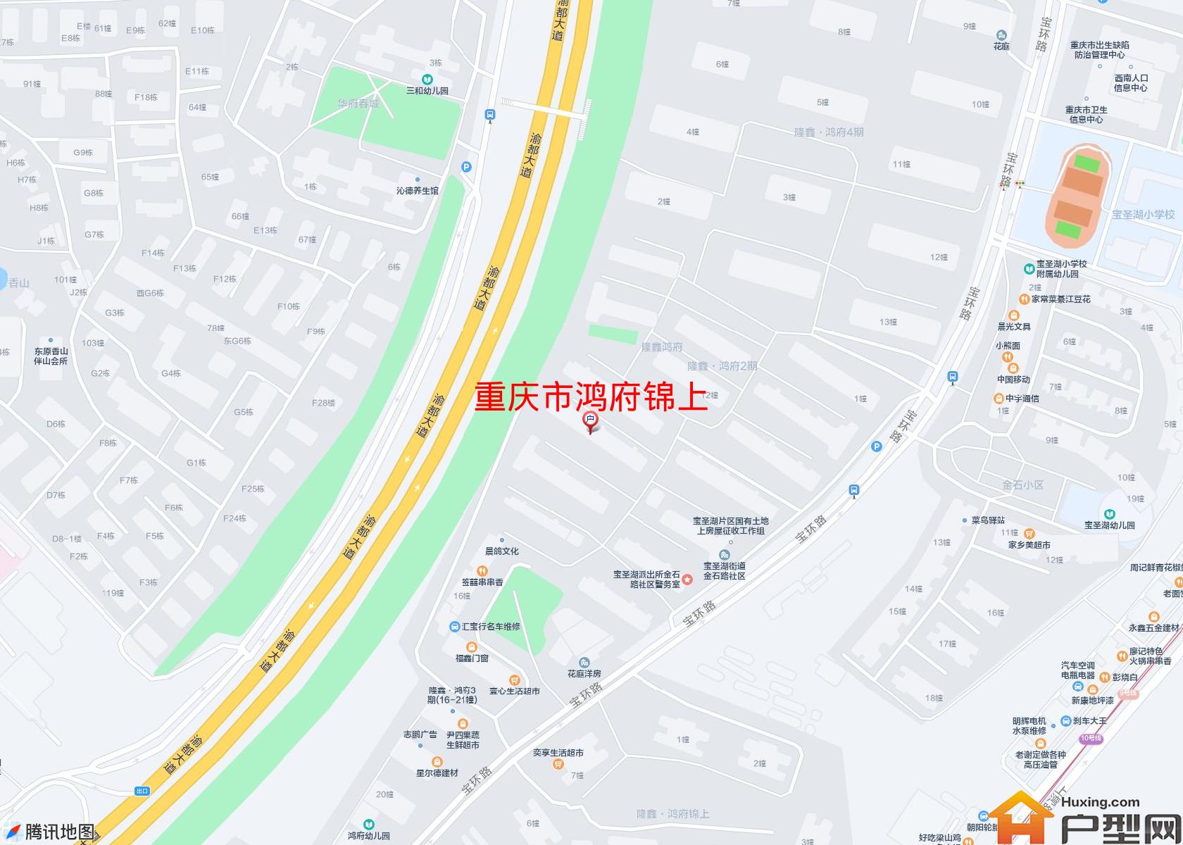 鸿府锦上小区 - 户型网