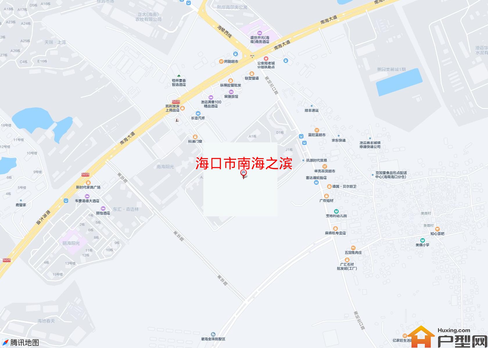 南海之滨小区 - 户型网