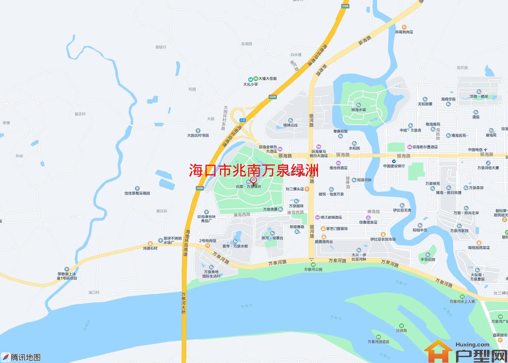兆南万泉绿洲小区 - 户型网