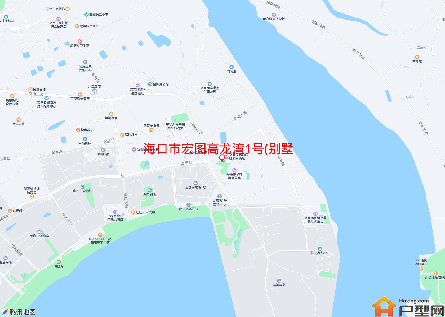 宏图高龙湾1号(别墅)小区 - 户型网
