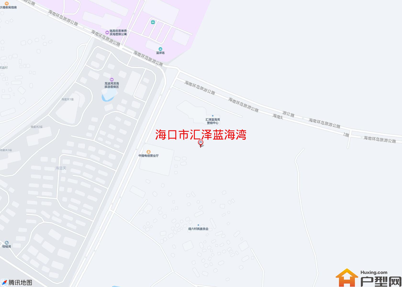 汇泽蓝海湾小区 - 户型网