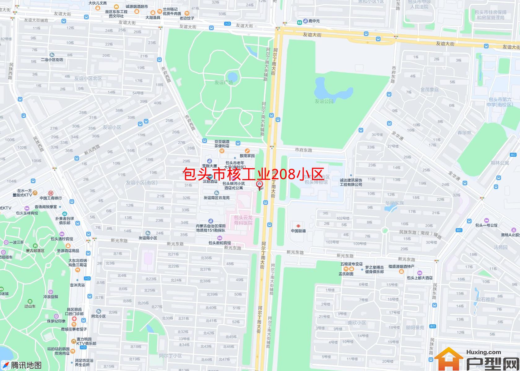 核工业208小区小区 - 户型网