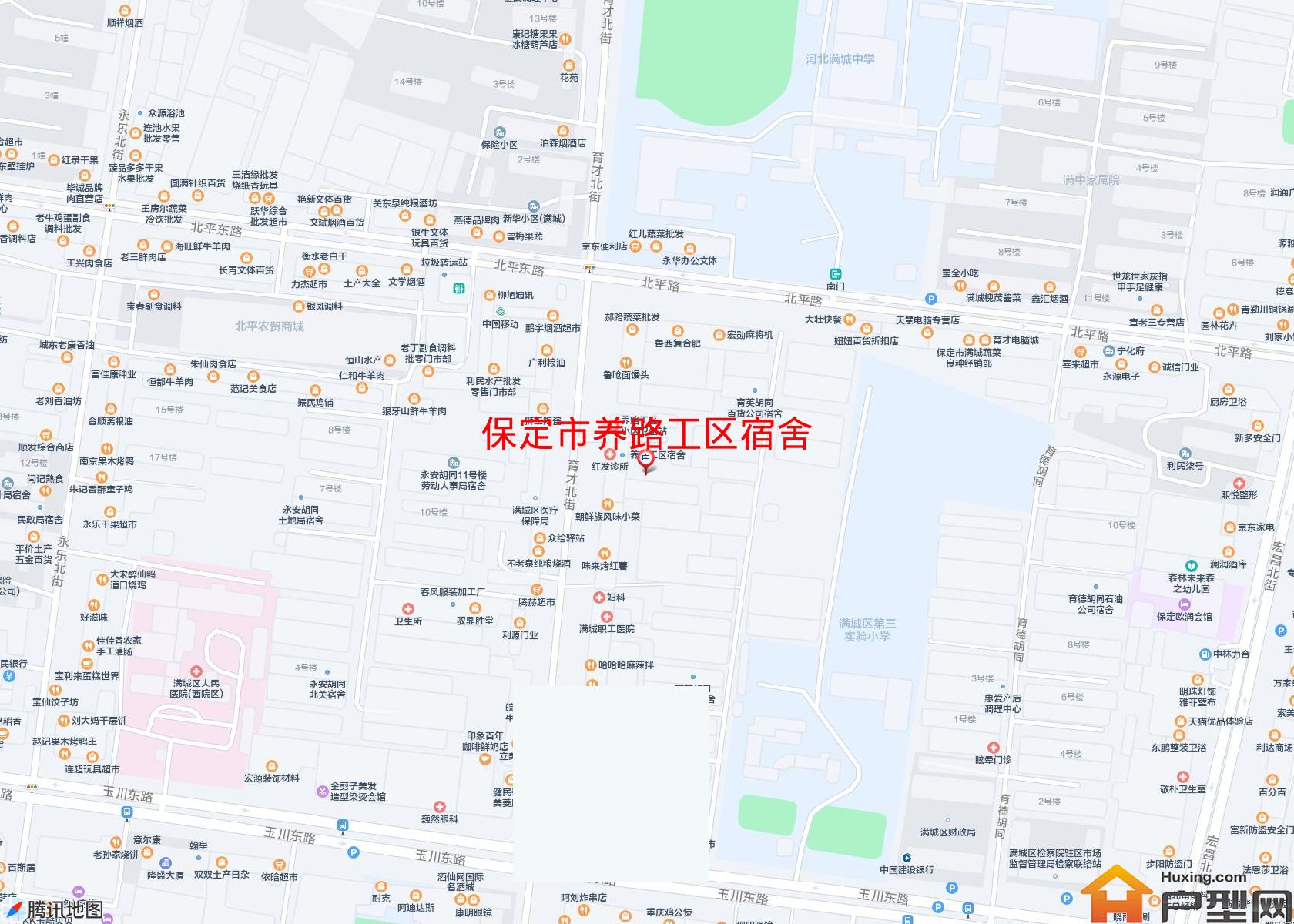 养路工区宿舍小区 - 户型网