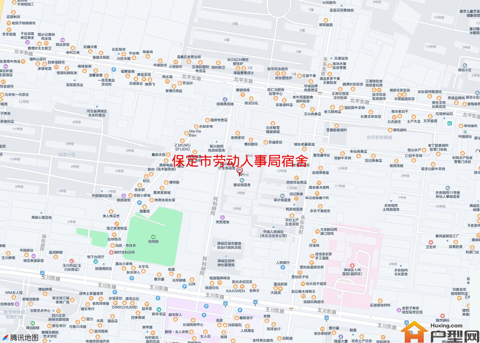 劳动人事局宿舍小区 - 户型网