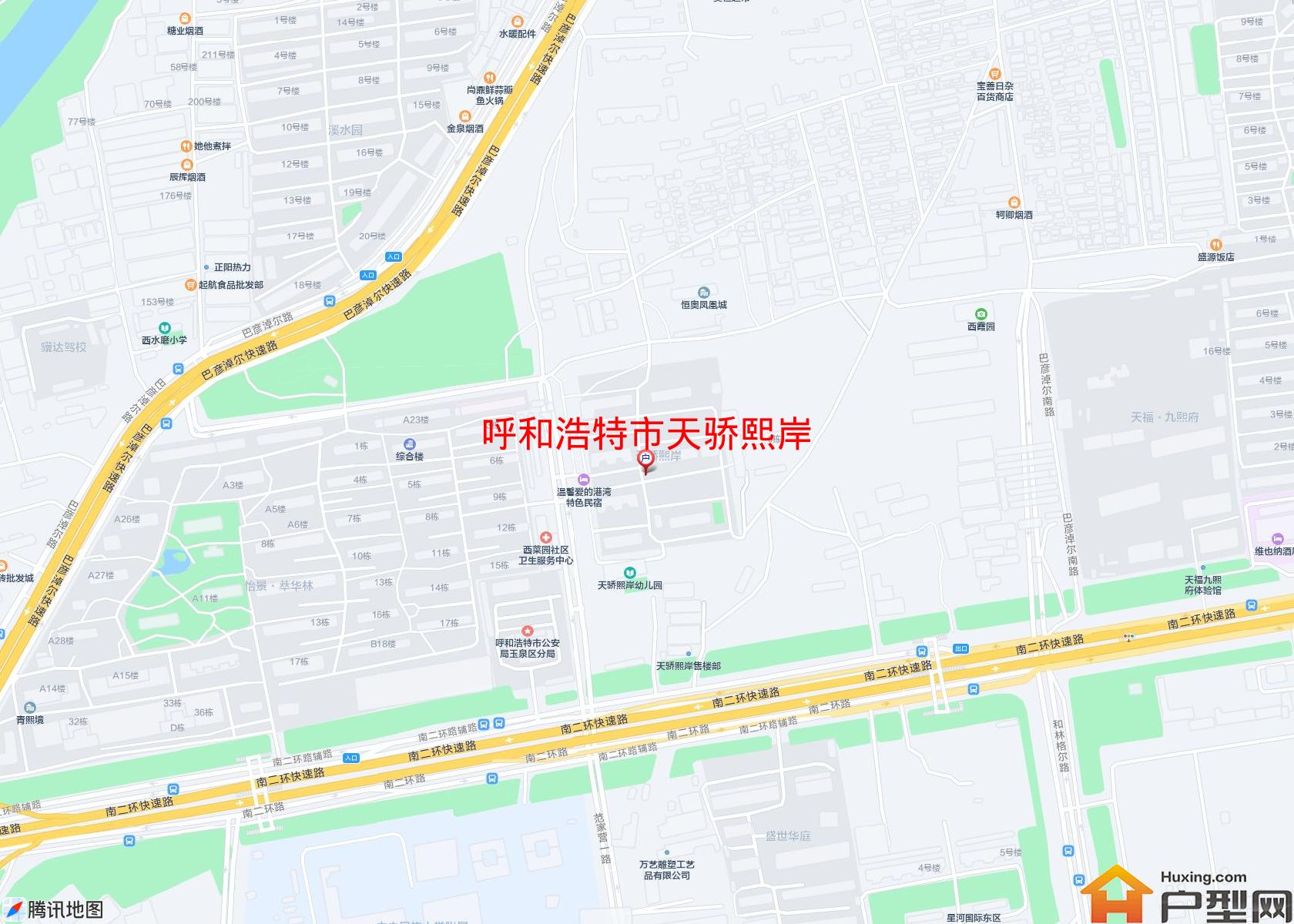 天骄熙岸小区 - 户型网