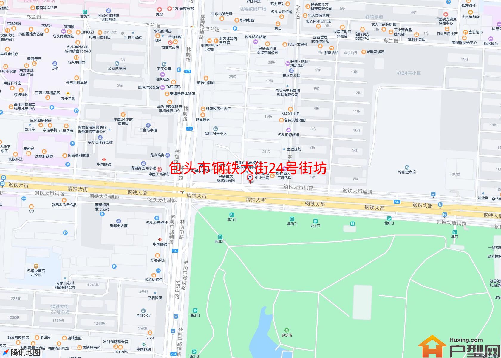 钢铁大街24号街坊小区 - 户型网
