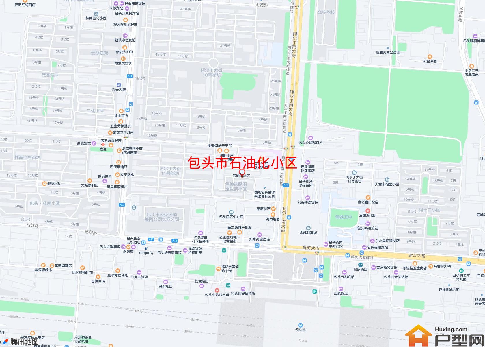 石油化小区小区 - 户型网