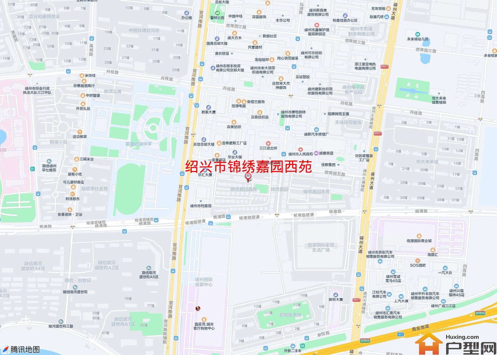 锦绣嘉园西苑小区 - 户型网