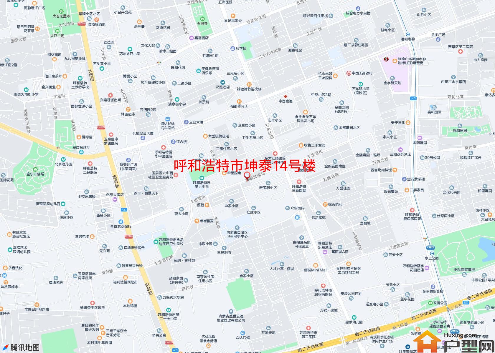 坤泰14号楼小区 - 户型网
