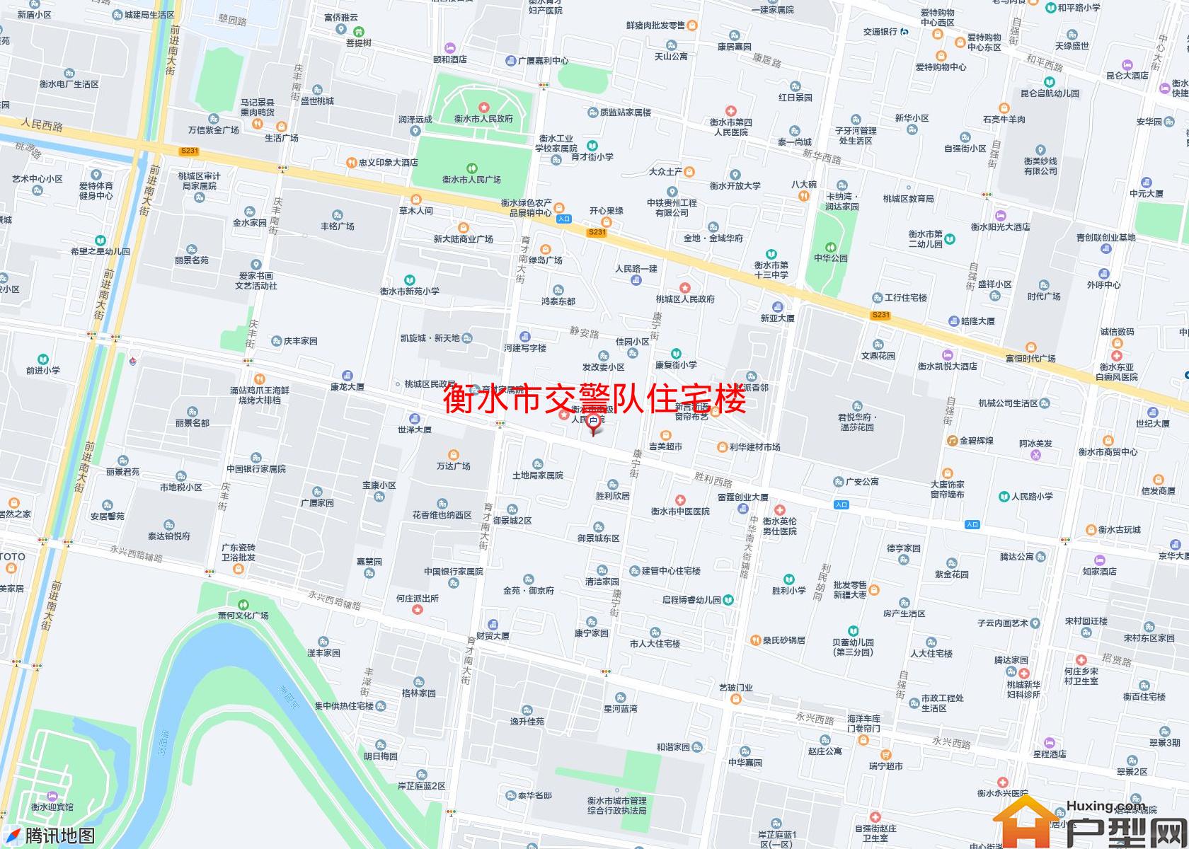 交警队住宅楼小区 - 户型网