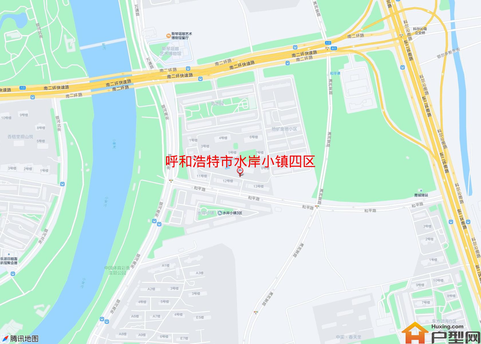 水岸小镇四区小区 - 户型网