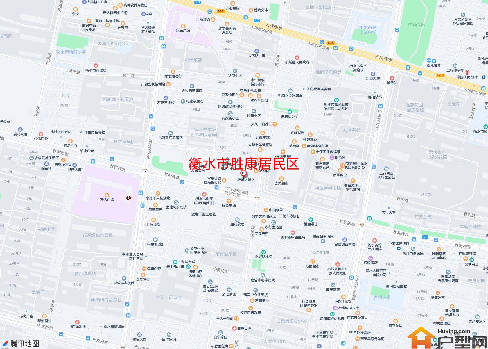胜康居民区小区 - 户型网