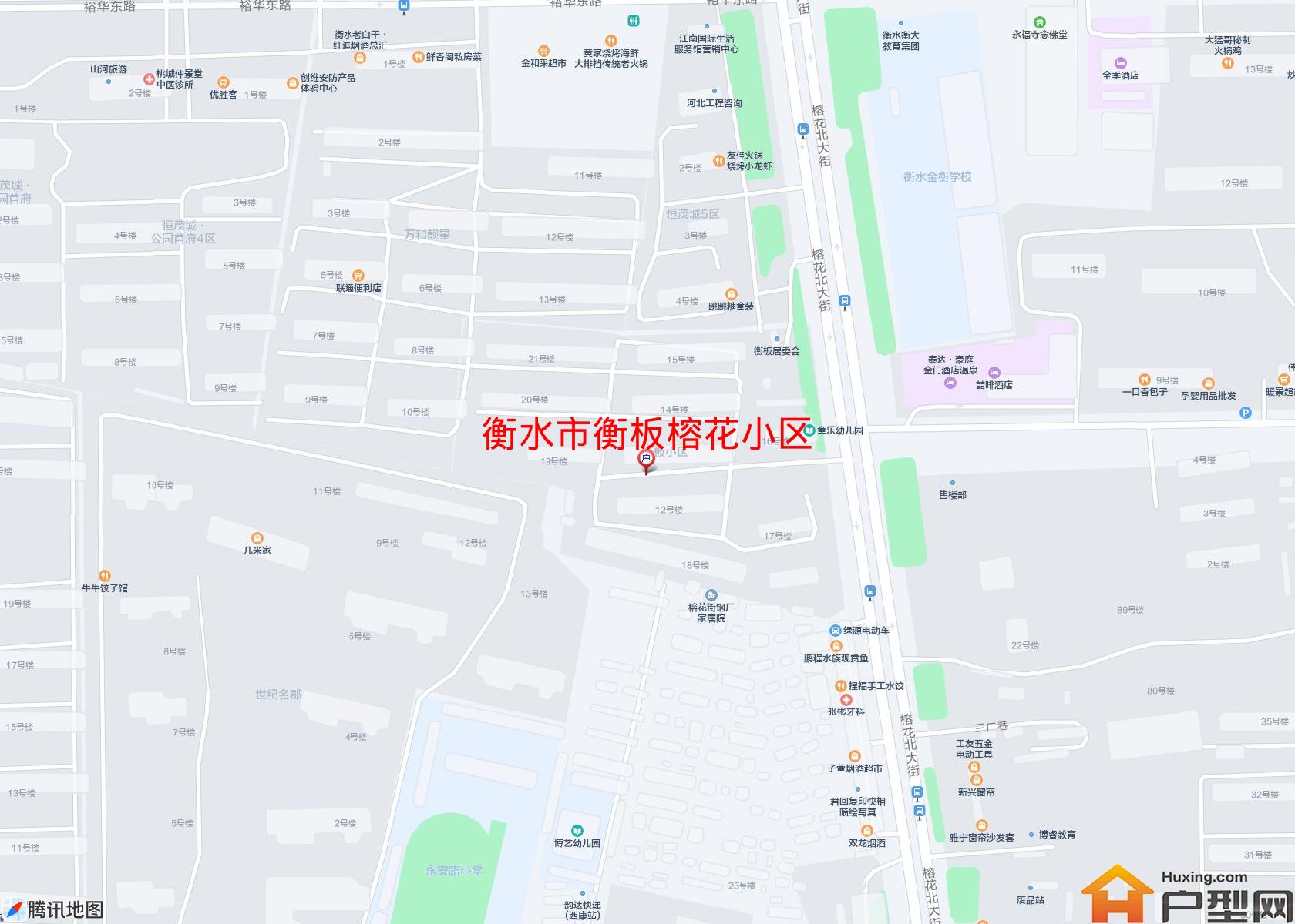 衡板榕花小区小区 - 户型网