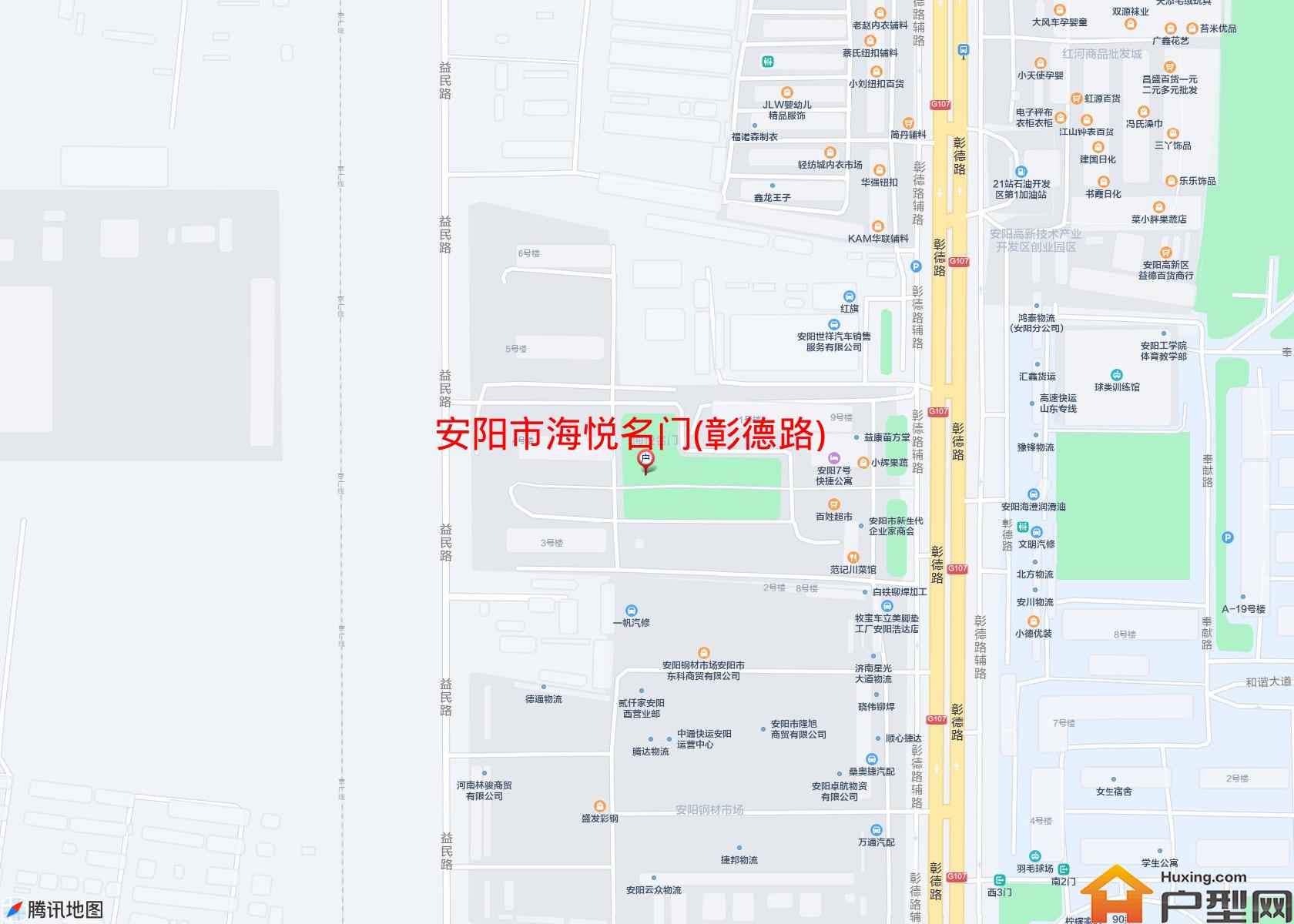 海悦名门(彰德路)小区 - 户型网