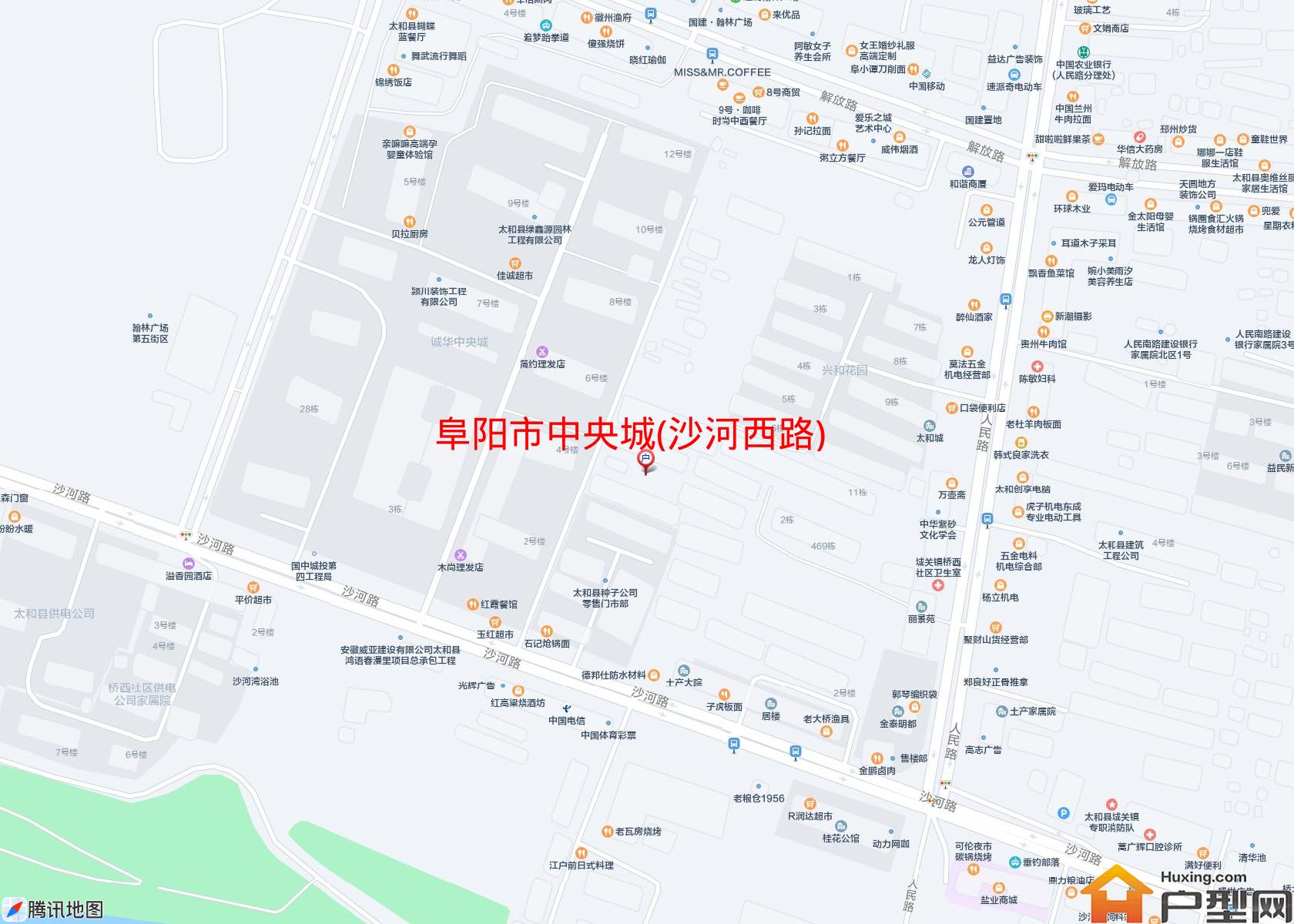 中央城(沙河西路)小区 - 户型网
