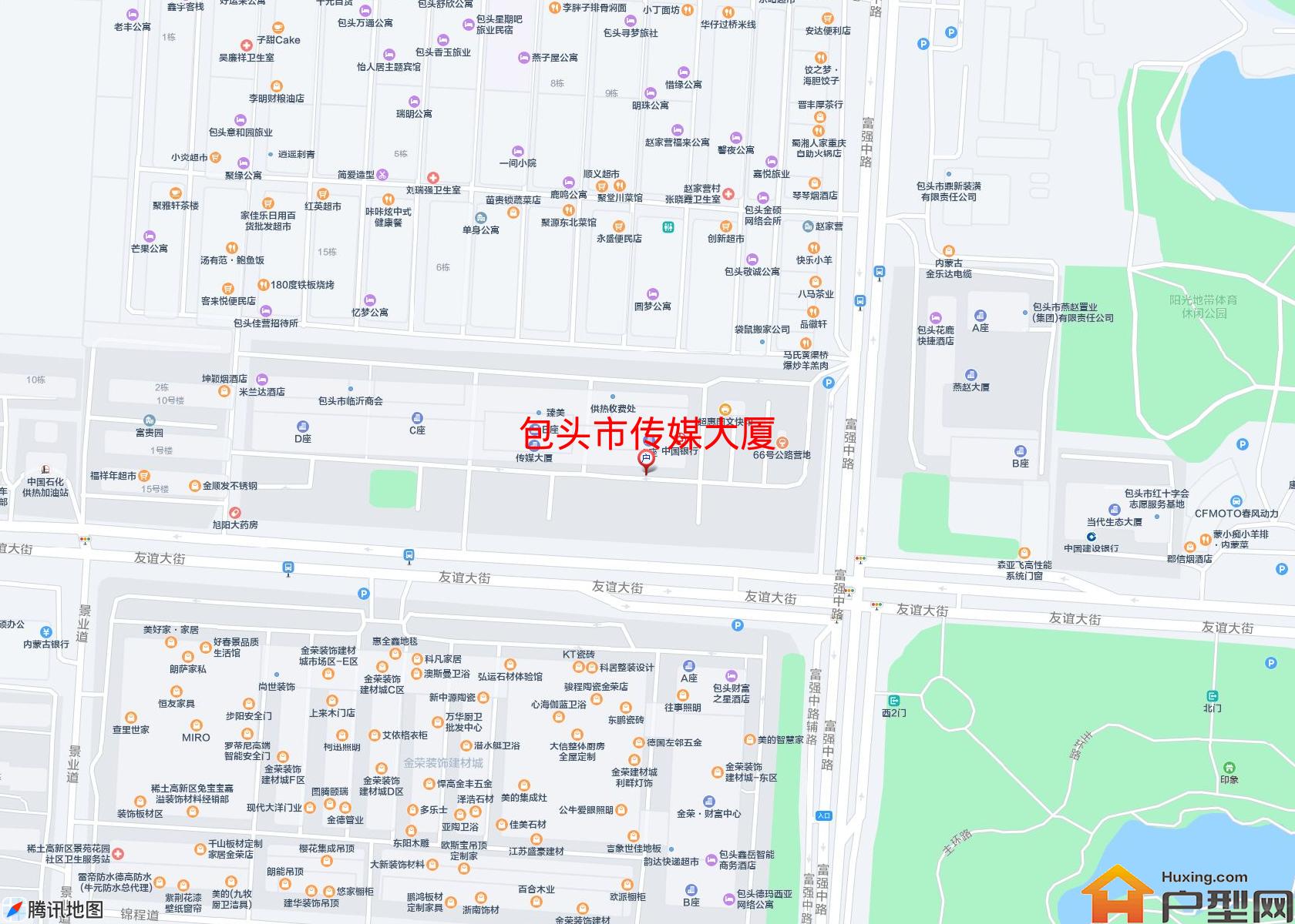 传媒大厦小区 - 户型网