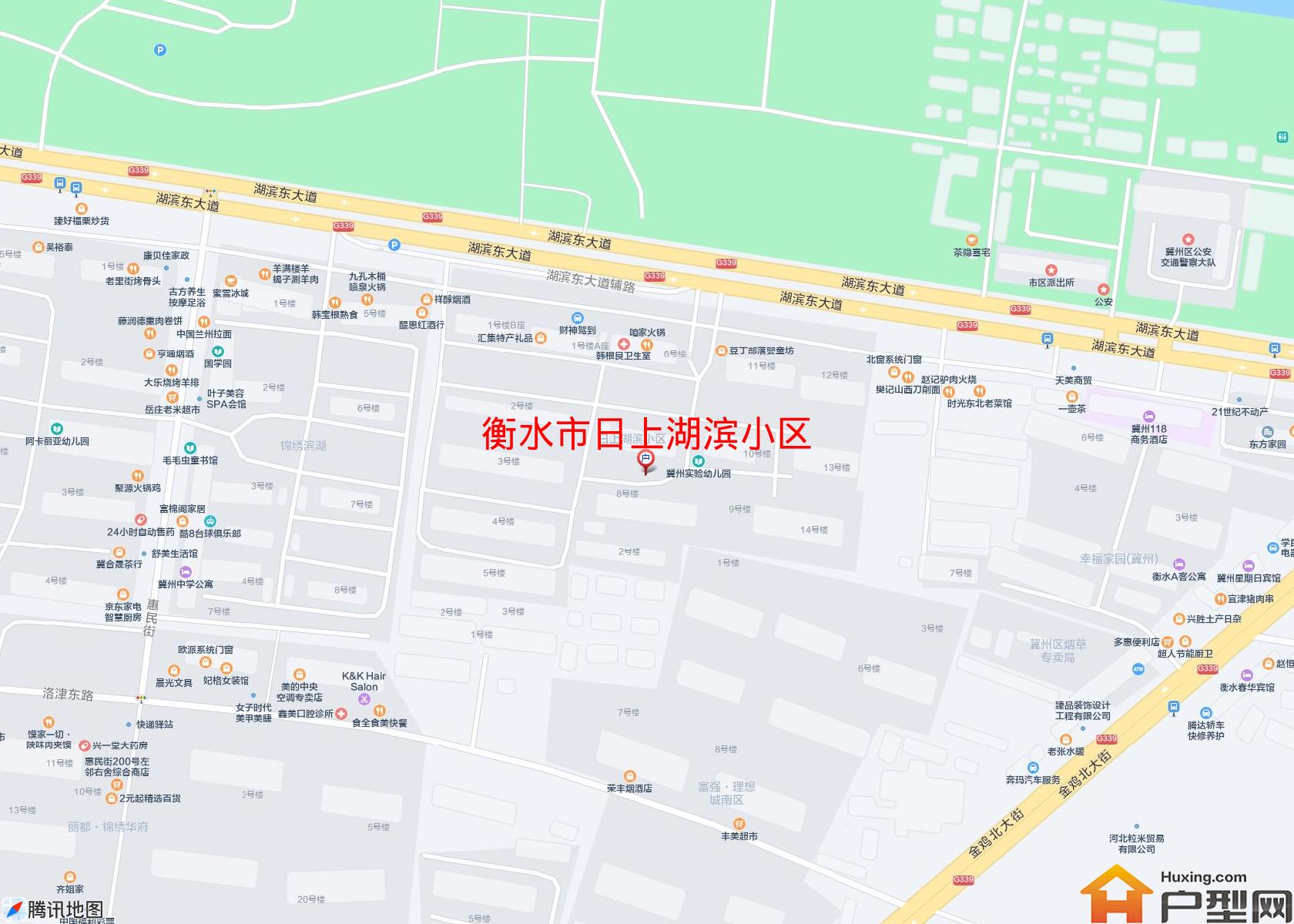 日上湖滨小区小区 - 户型网
