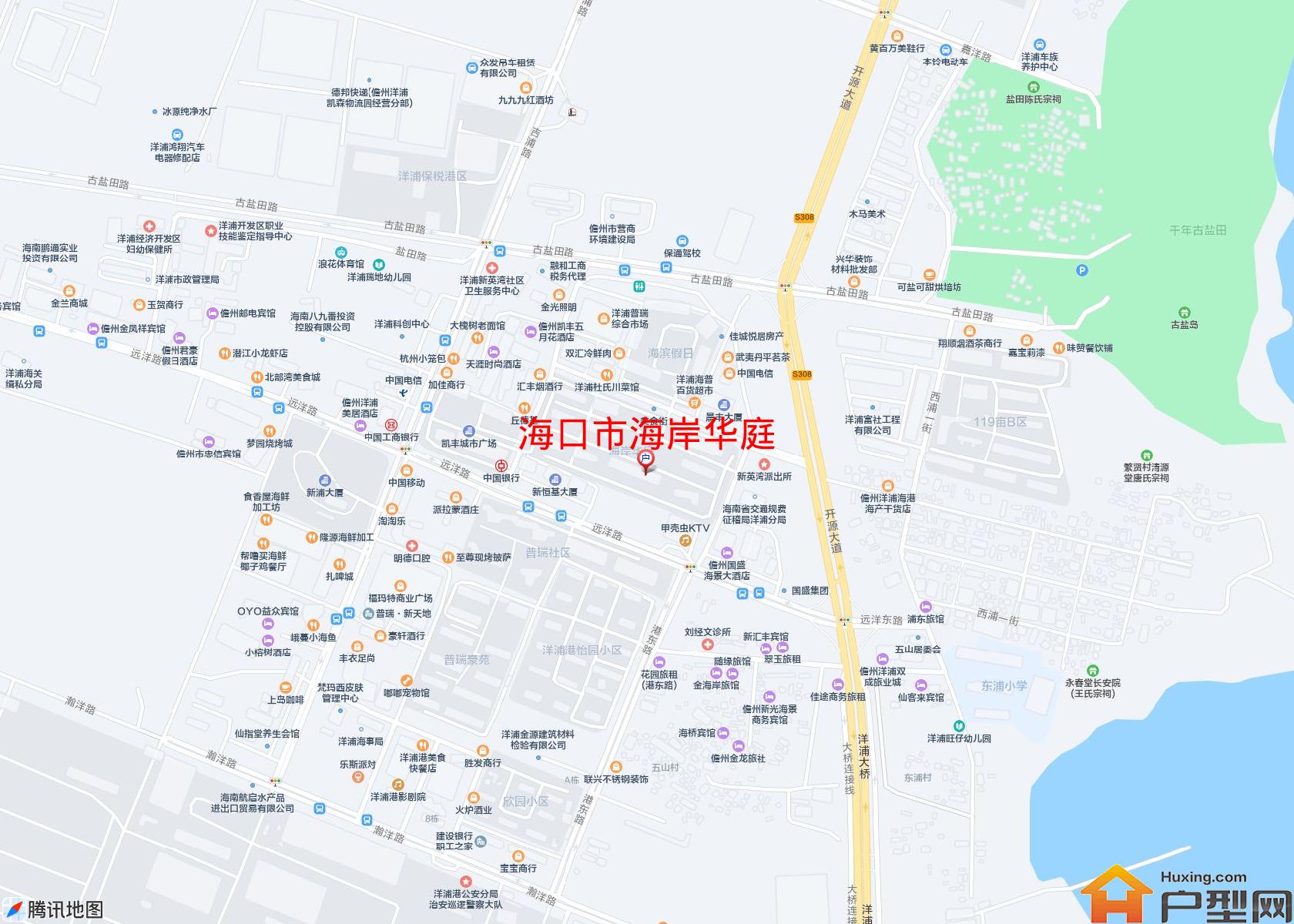 海岸华庭小区 - 户型网