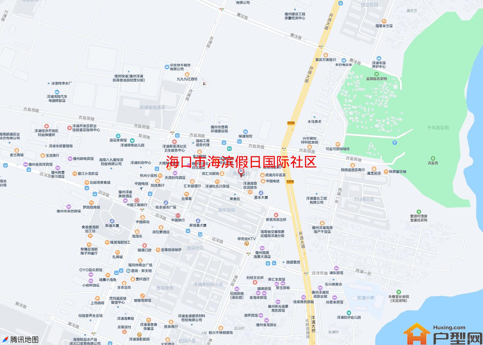 海滨假日国际社区小区 - 户型网