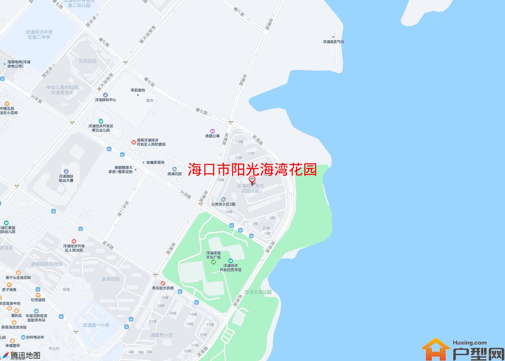 阳光海湾花园小区 - 户型网