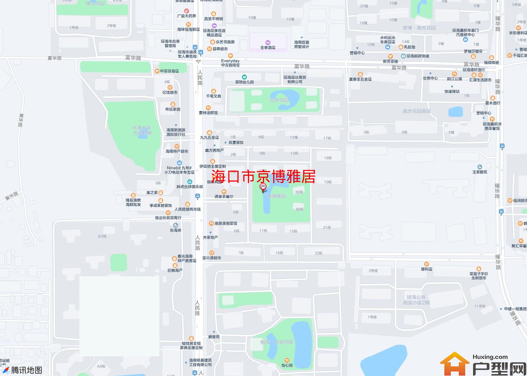 京博雅居小区 - 户型网