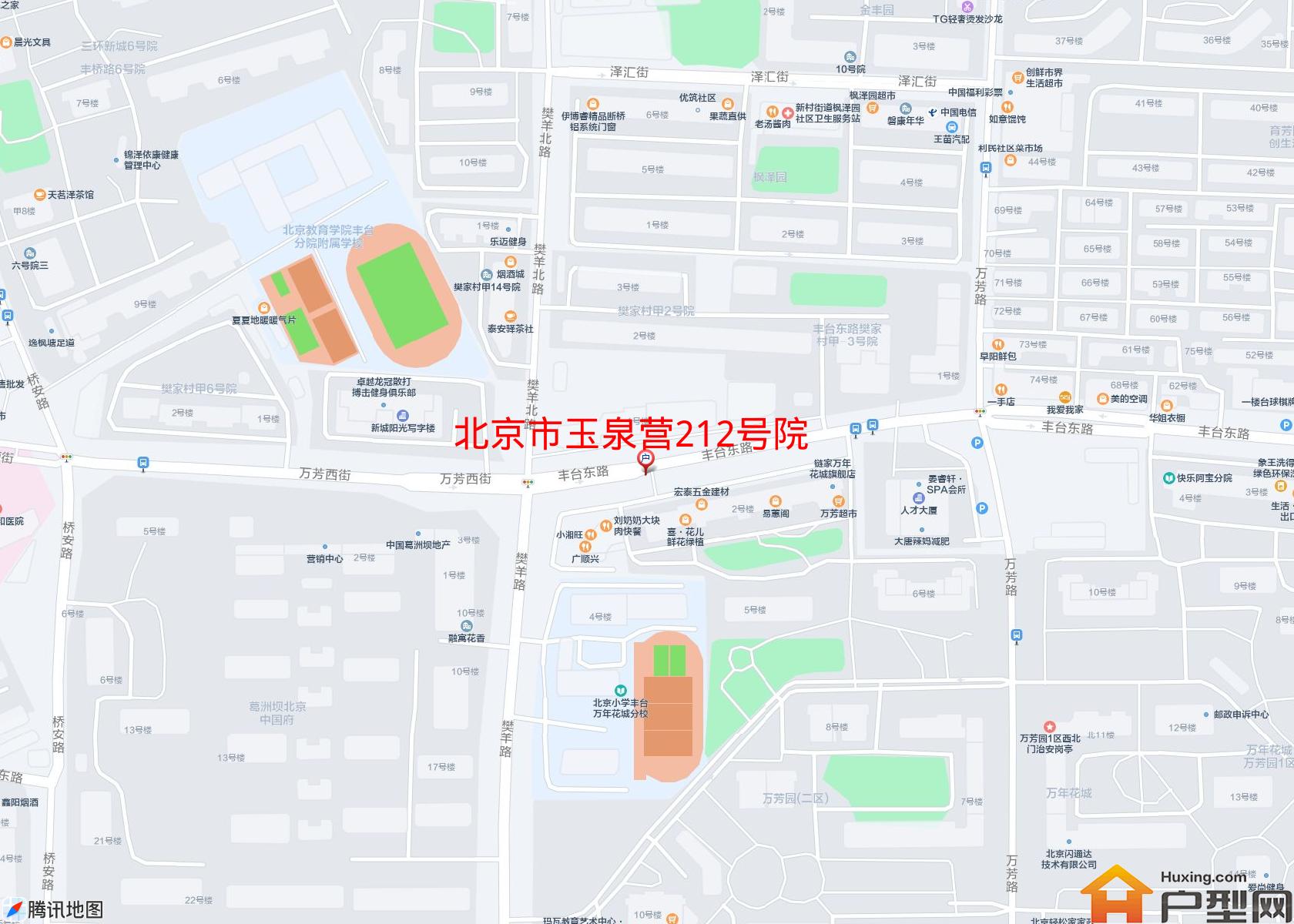 玉泉营212号院小区 - 户型网