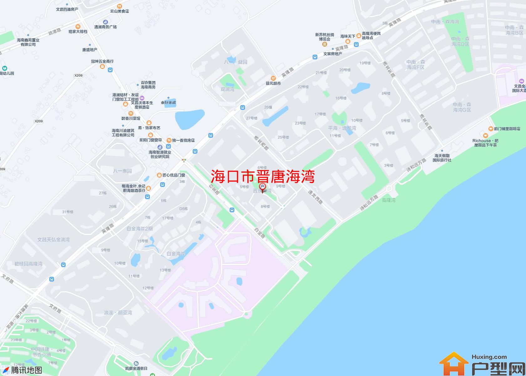 晋唐海湾小区 - 户型网