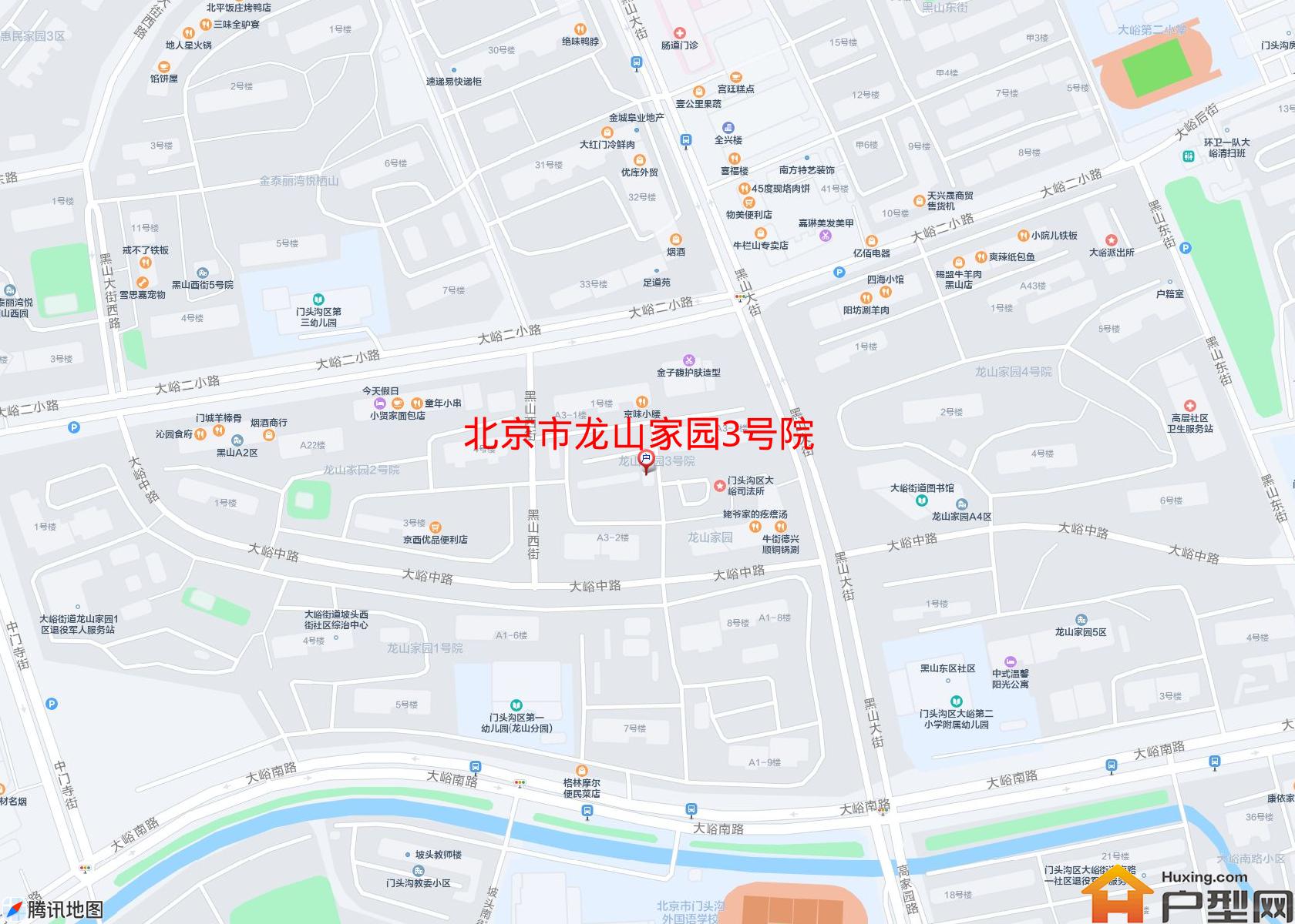 龙山家园3号院小区 - 户型网