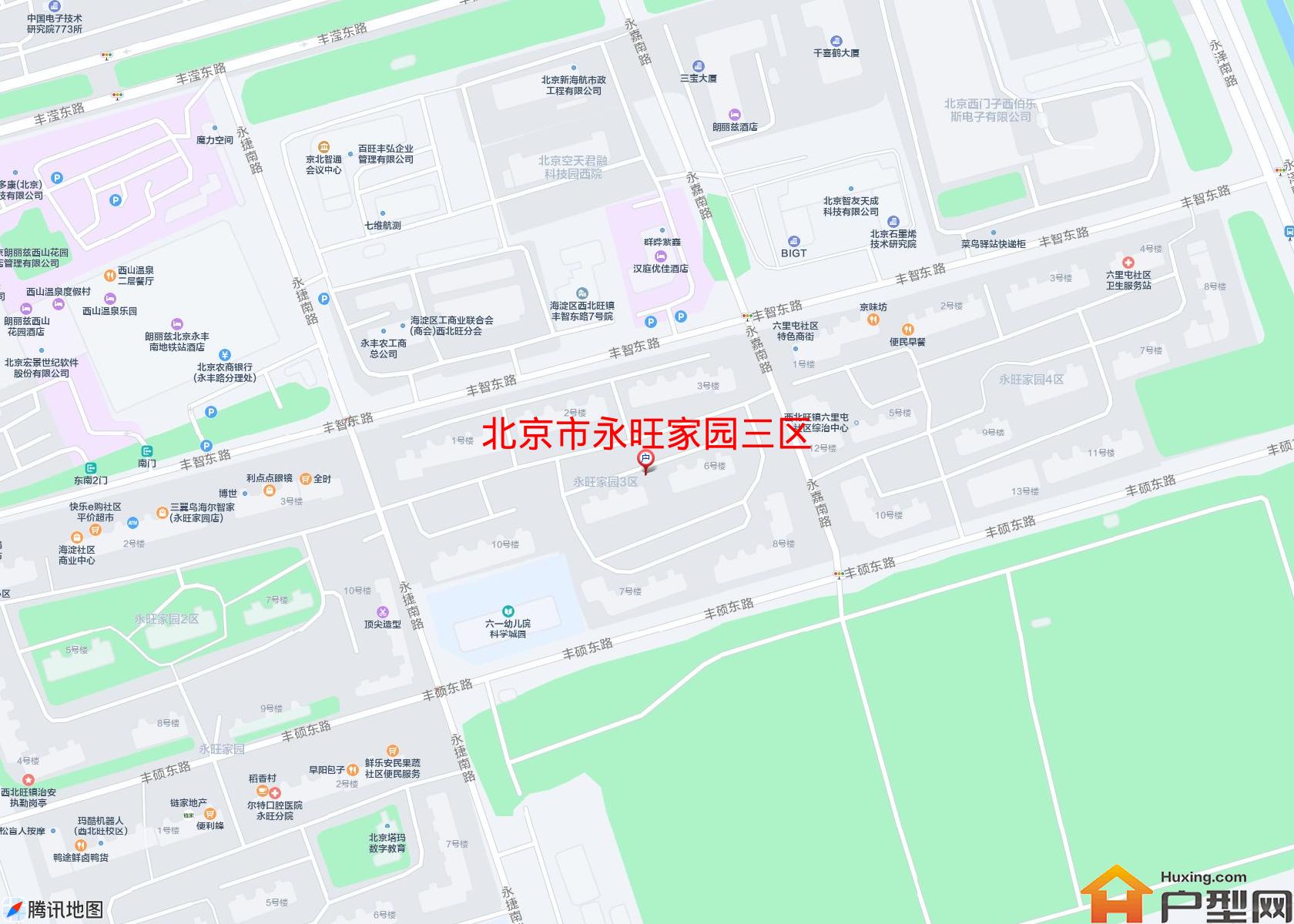 永旺家园三区小区 - 户型网