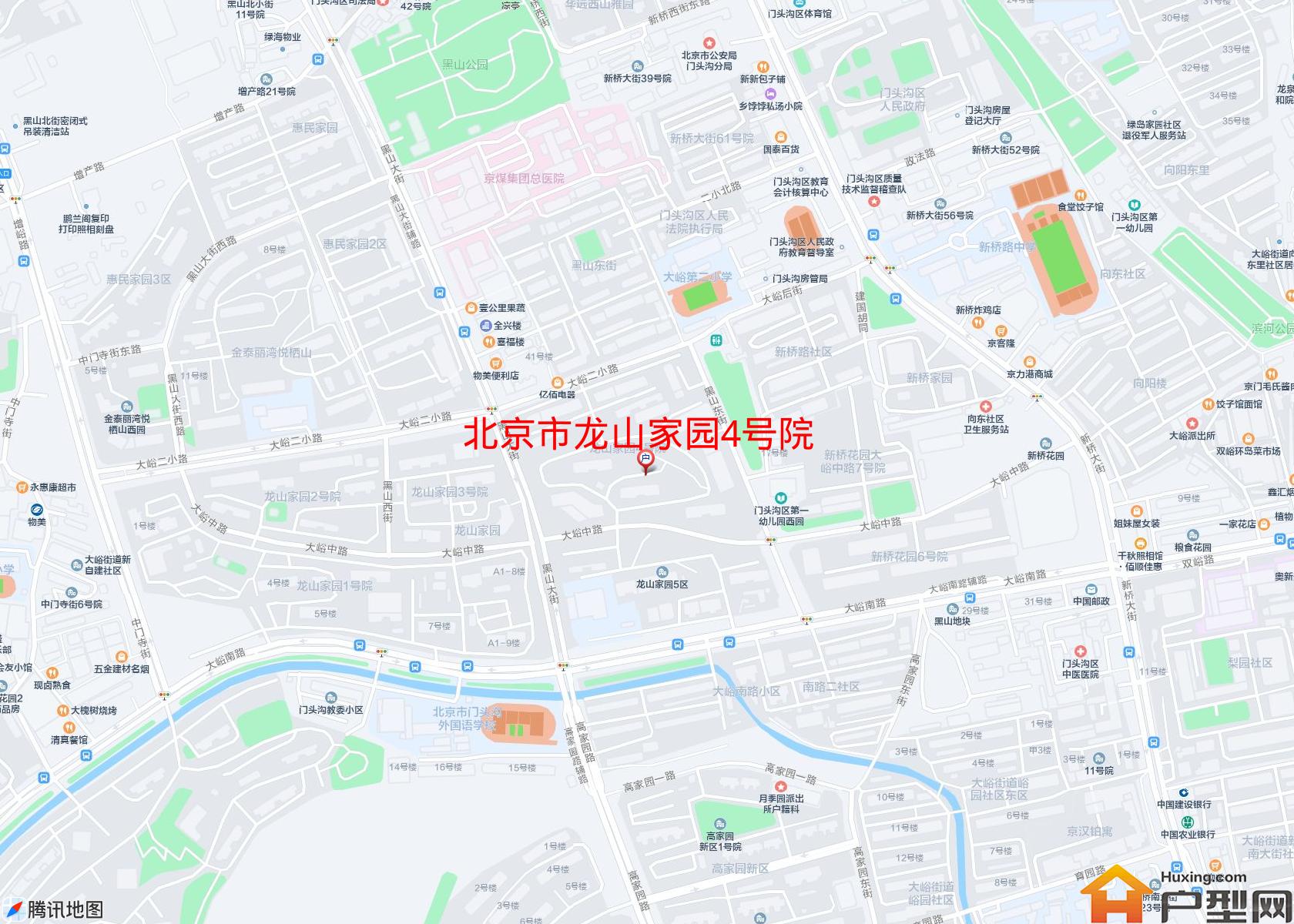 龙山家园4号院小区 - 户型网
