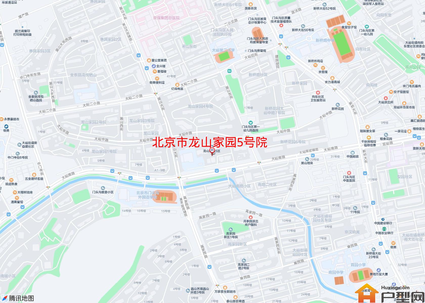 龙山家园5号院小区 - 户型网