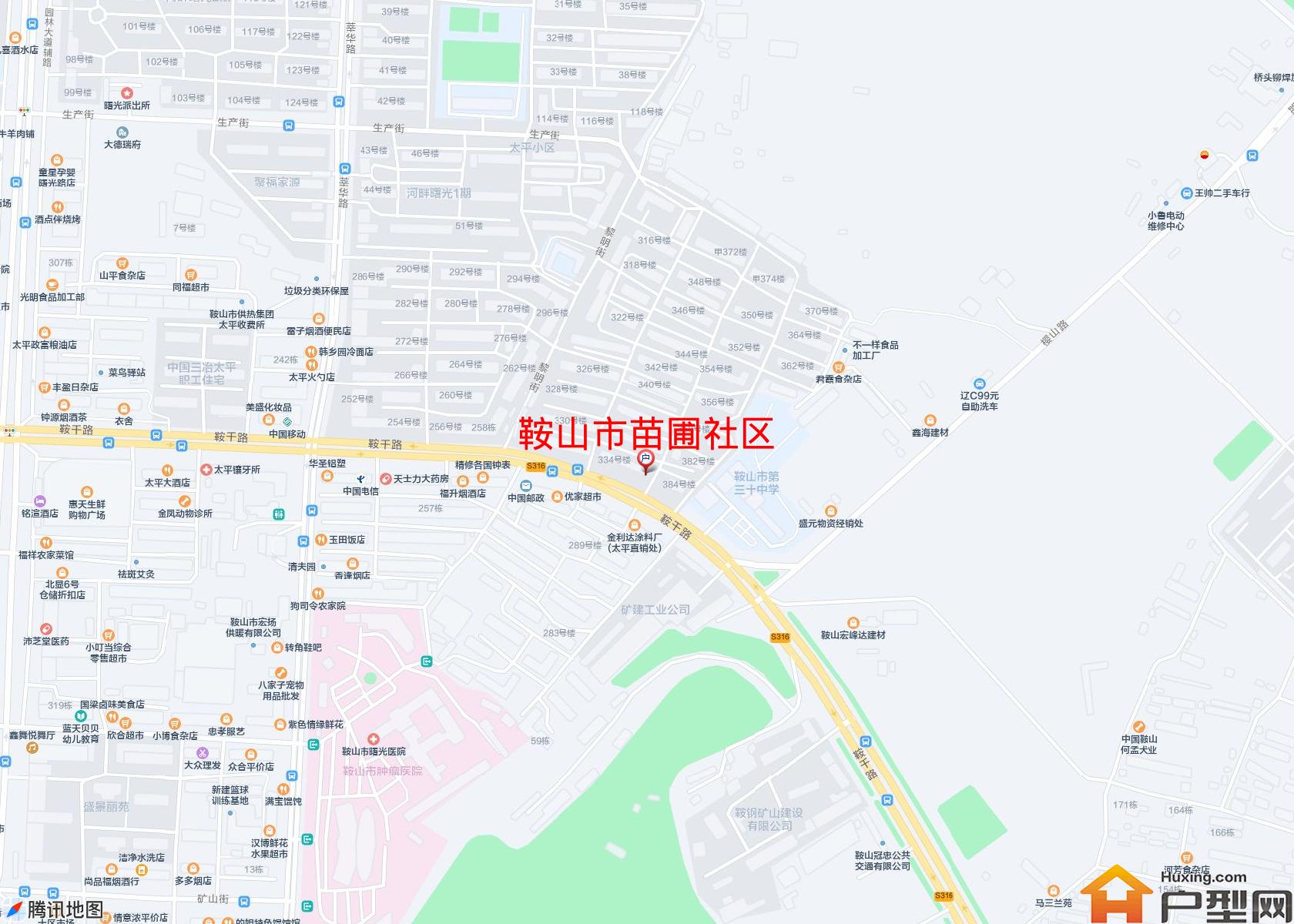 苗圃社区小区 - 户型网