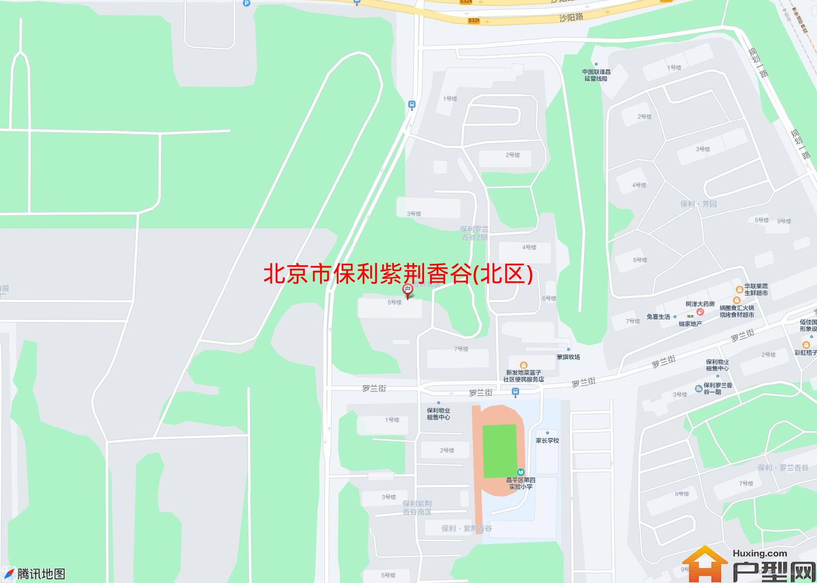 保利紫荆香谷(北区)小区 - 户型网