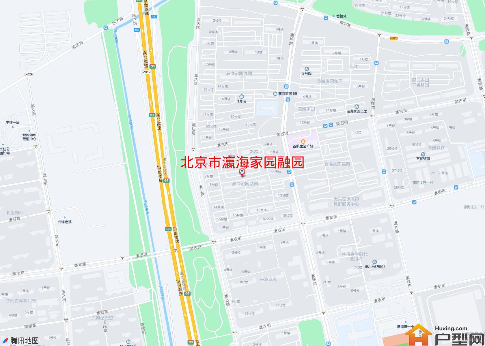 瀛海家园融园小区 - 户型网