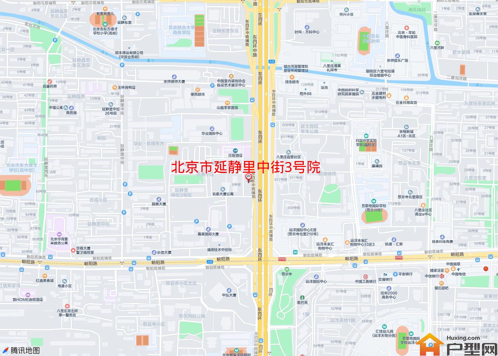 延静里中街3号院小区 - 户型网