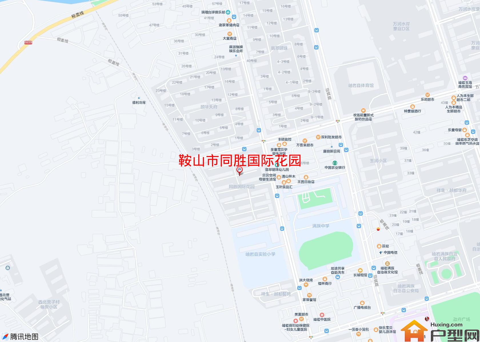 同胜国际花园小区 - 户型网