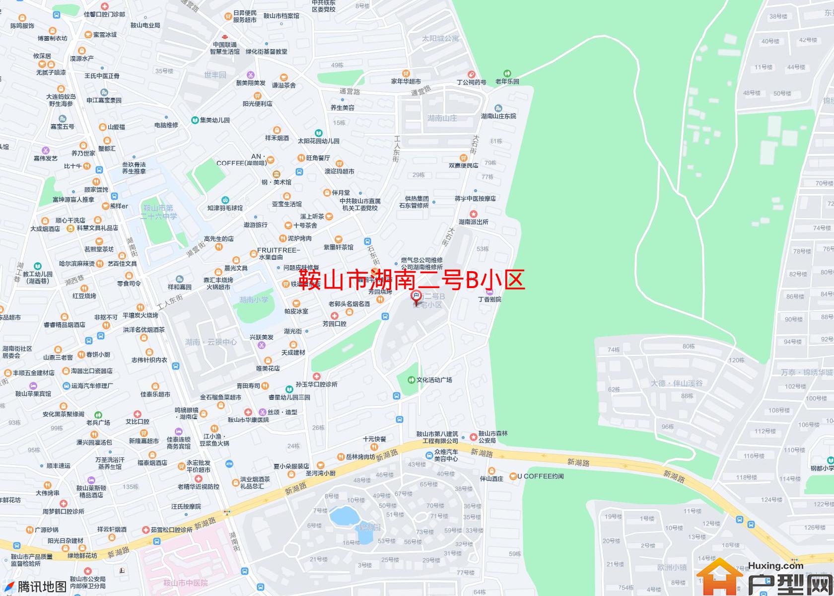 湖南二号B小区小区 - 户型网
