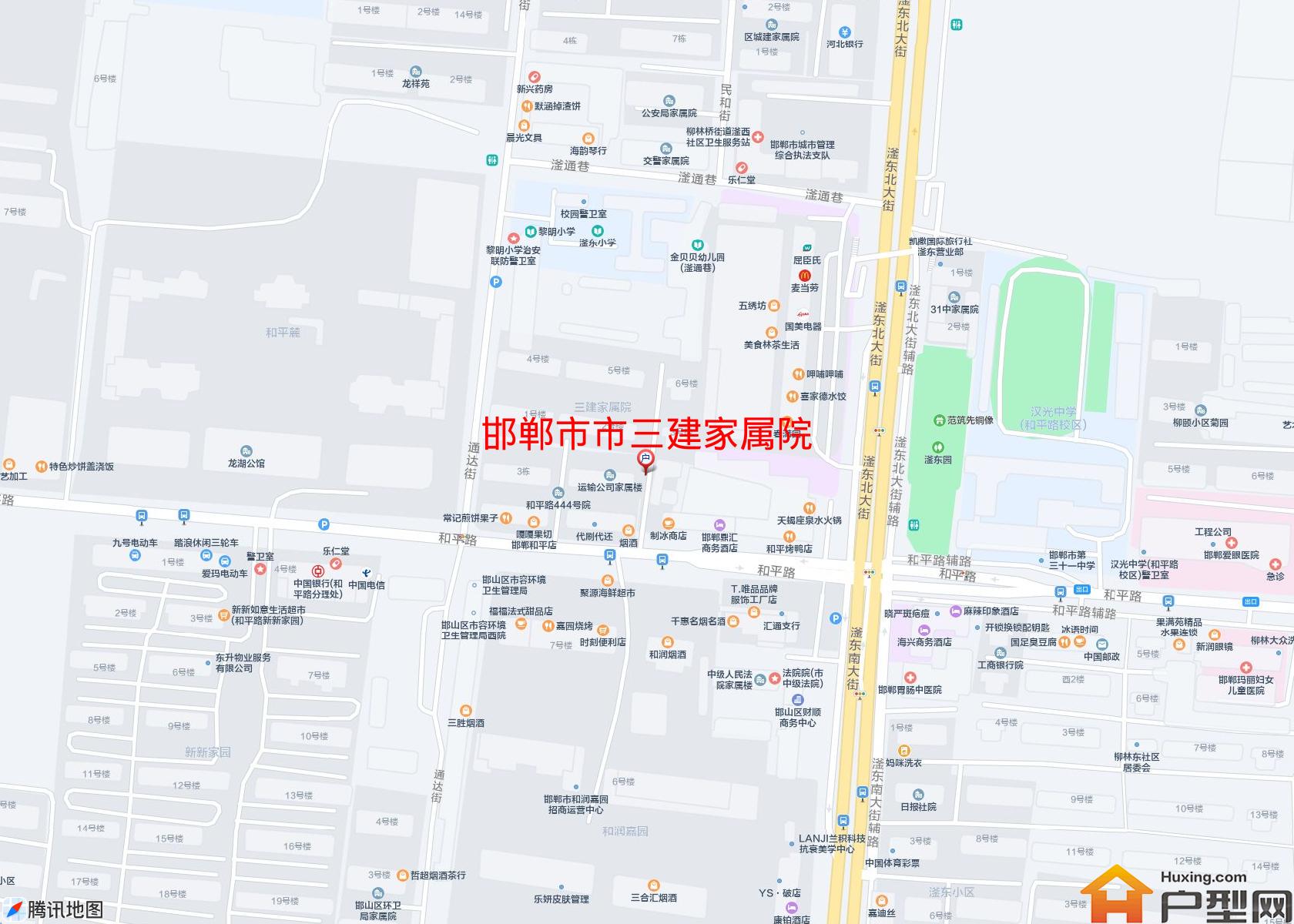 市三建家属院小区 - 户型网