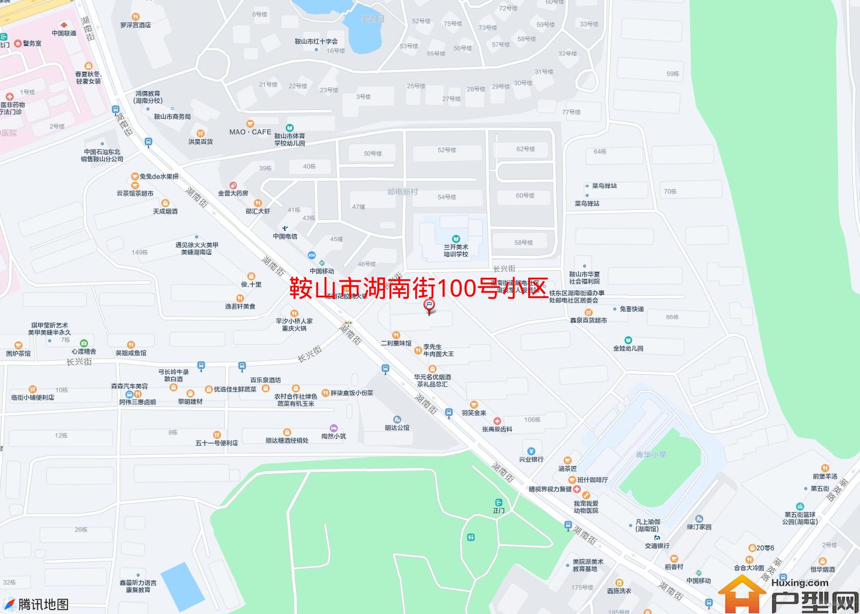 湖南街100号小区小区 - 户型网