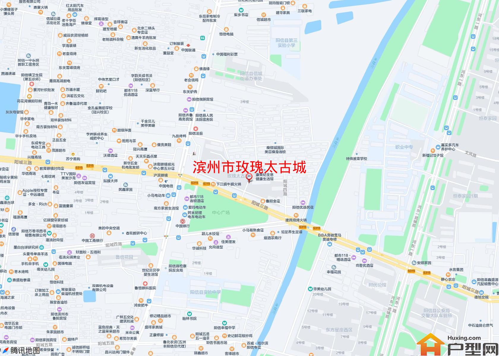 玫瑰太古城小区 - 户型网
