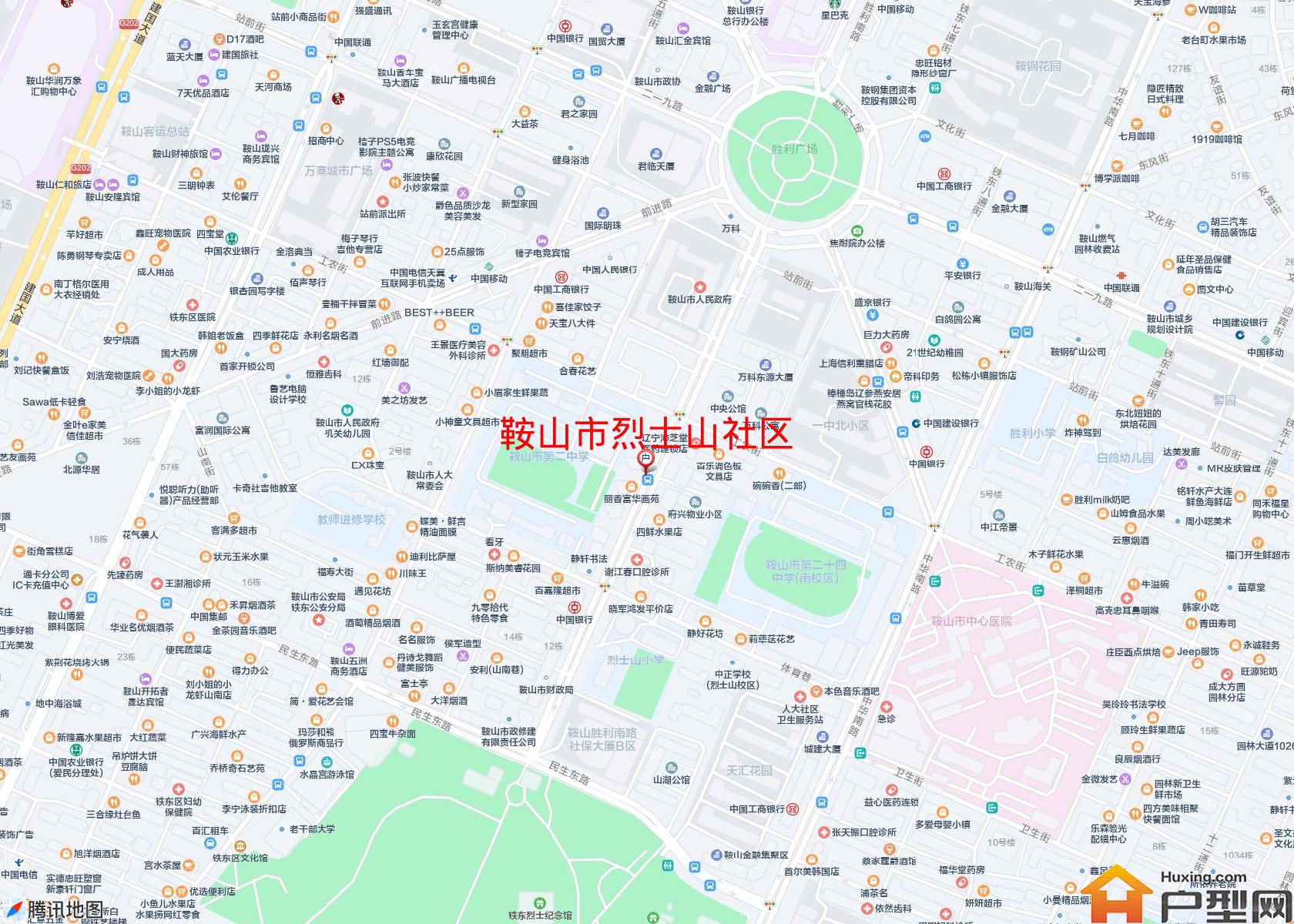 烈士山社区小区 - 户型网