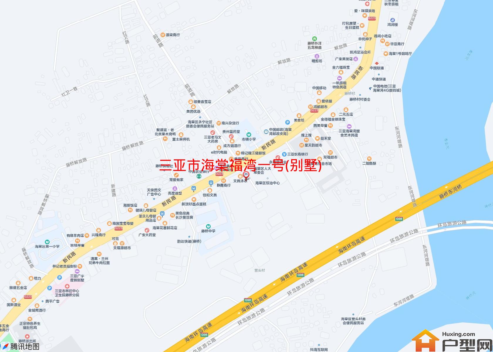 海棠福湾一号(别墅)小区 - 户型网