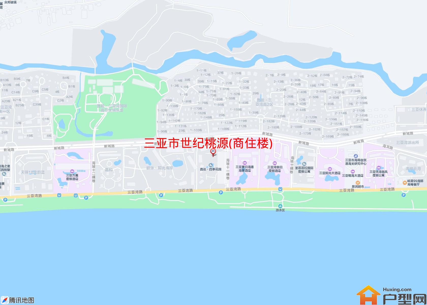 世纪桃源(商住楼)小区 - 户型网