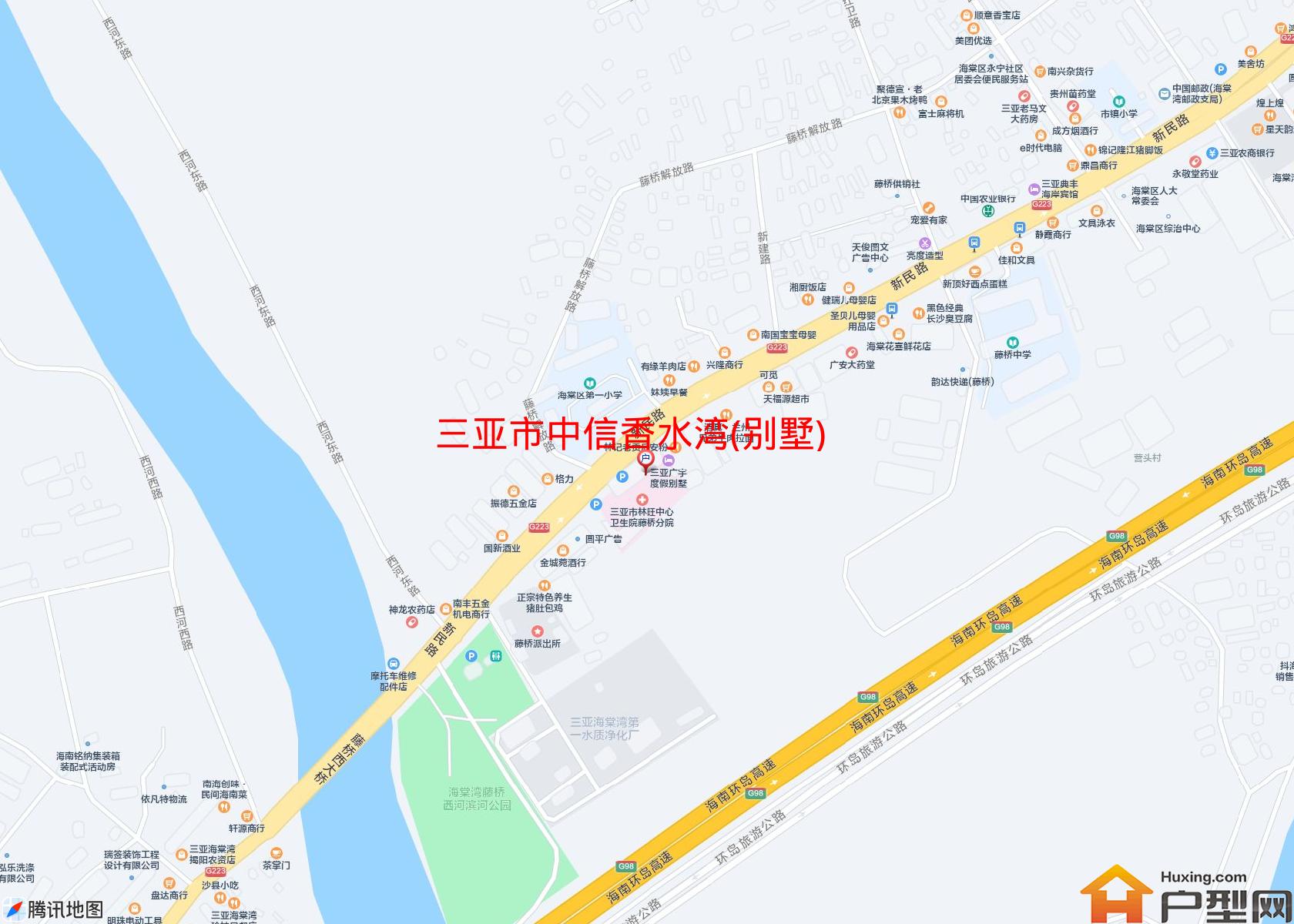 中信香水湾(别墅)小区 - 户型网